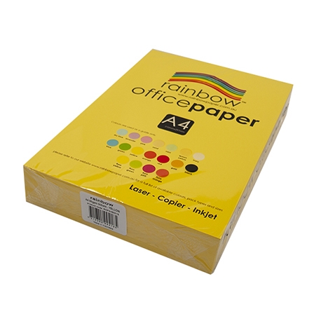 Rainbow A4 Coloured Office Paper 80gsm 500 Sheets